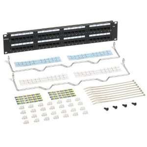   Category 6 U/UTP Patch Panel, 48 port with termination manager