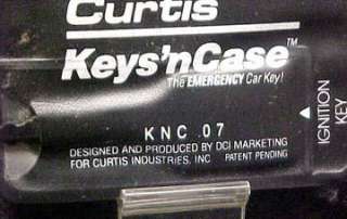 CURTIS KEYSN CASE IGNITION KEY PLASTIC ORIG HOLD  7889  
