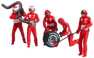 Mechanics Figures Red for Slot Car Racing Carrera 21109  