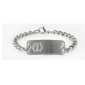    Stainless Steel Medical ID Toddler Classic Bracelet Jewelry