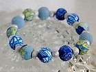 NEW Spring 12 Viva Beads BLUE BIKINI 10mm Shimmer Bead
