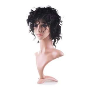  Cool Punky Mid Length Curly Hair Wig for Cotume Party 