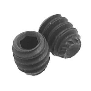 Alloy Steel Hex Socket Set Screws with Knurled Cup Point, Black #5 40 