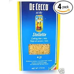 De Cecco Stellette, 16 Ounce Boxes (Pack of 4)  Grocery 