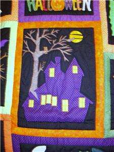 spooktacular halloween quilt