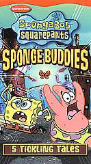 Spongebob Squarepants   Sponge Buddies VHS, 2002  