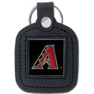  Arizona Diamondbacks Square MLB Leather Key Chain Sports 