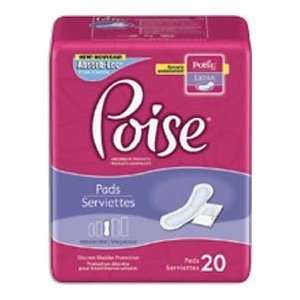  Depend Poise Pads, Extra Absorbency Sold By Package of 20 