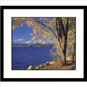 Lake Ossipee Framed Photograph Frame Finish Black, Size 29 x 25 