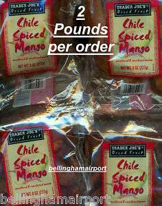 TRADER JOES Chile Spiced Mango 2 Pounds FREE SHIP FAST  