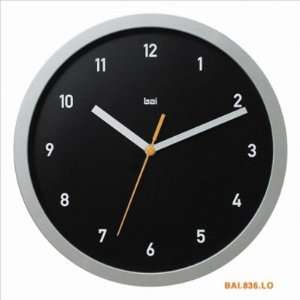  Bai Design 833 Designer Wall Clock Color Logic Black 