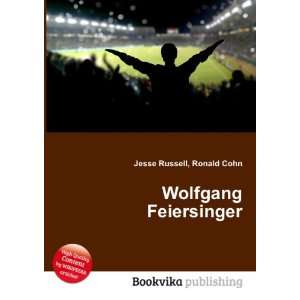  Wolfgang Feiersinger Ronald Cohn Jesse Russell Books