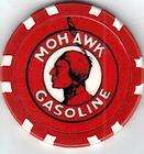   Gas & Oil Company, New England,Collec​tible Casino Poker Chip