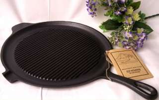 Cast Iron Preseasoned Round Griddle Pan Old Mountain  