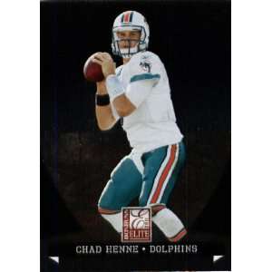  2011 Donruss Elite #52 Chad Henne   Miami Dolphins 