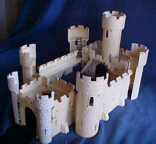 Vintage 1960s Ideal Crusader Castle Knight of Olde Play set Playset 