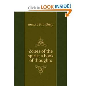  Zones of the spirit; a book of thoughts August Strindberg 