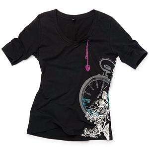  One Industries Womens Timeless T Shirt   X Large/Black 