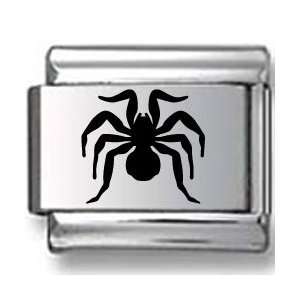  Black Widow Spider laser Italian Charm Jewelry