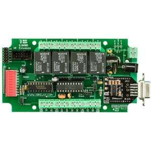  RS232 Relay 4 Channel 10 Amp SPST with 8 AD/Contact 