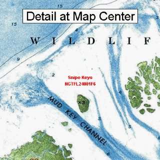   Map   Snipe Keys, Florida (Folded/Waterproof)