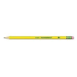  Laddie Pencil, No. 2, With Eraser, Yellow