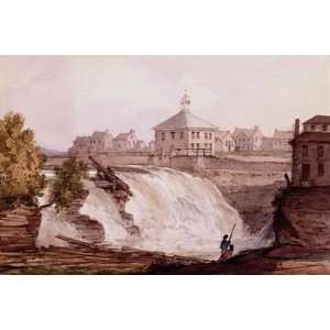   Duncan Canvas Art Chaudiere Falls from Hull Que.