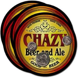  Chazy, NY Beer & Ale Coasters   4pk 