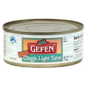  Gefen, Tuna Light Chunk Soy Oil, 6 Ounce (48 Pack) Health 