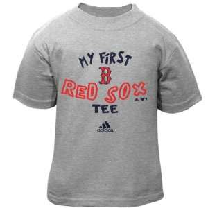  adidas Boston Red Sox Infant Ash The Other First T shirt 