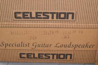 Vintage Rola Celestion LTD G12 30 Speakers Made in England Guitar 