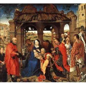  FRAMED oil paintings   Rogier van der Weyden   24 x 22 