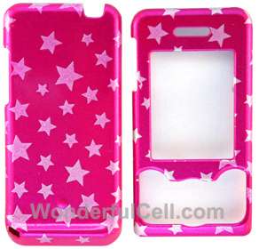 For SONY ERICSSON W580 W580I Cover faceplate Pink Star  