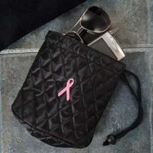 Exclusive Gifts and Favors Breast Cancer Quilted Carrying 