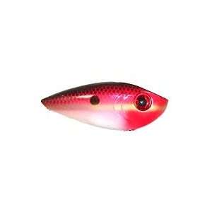  STRIKE KING RED EYE SHAD RED BLACK BACK GOLD PEARL BELLY 