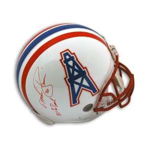  Mike Rozier Houston Oilers Autographed/Hand Signed Pro 