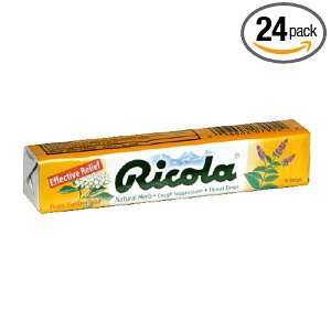 Ricola Cough Suppressant Throat Drops, Natural Herb, 10 Count Boxes 