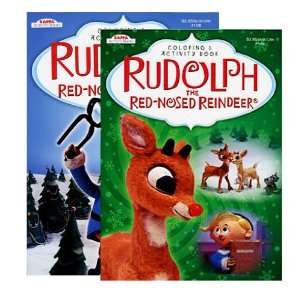  RUDOLPH The Red Nosed Reindeer Coloring & Activity Book 