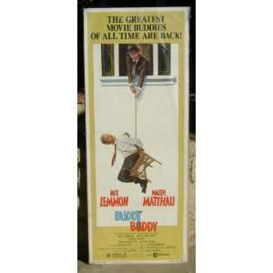  Buddy Buddy MGM Movie Poster Insert 1981 Rolled 14x36 