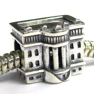   Usa White House Bead for Pandora Troll European Charm Bracelets