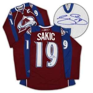 Signed Joe Sakic Jersey   RBK Premier   Autographed NHL 