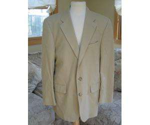 Polo University Club Ralph Lauren Beige Spring Suit 42R  