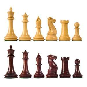  Soigne Series Wood Chess Pieces 4 King   Bud Rosewood 