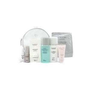 CHRISTIAN DIOR Travel Set Cleansing Oil + Lotion + Cream + Essence+ 