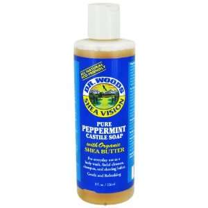 Dr. Woods Shea Vision Pure Castile Soap Peppemint with Organic Shea 