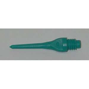  100 Green/Teal 2BA Soft Tips   Standard Length   Keypoint 