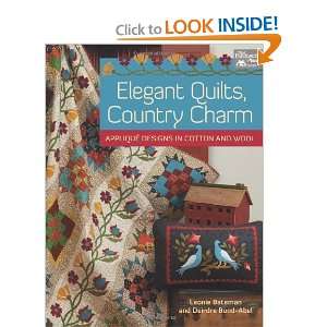  Applique Designs in Cotton and Wool [Paperback] Leonie Bateman Books