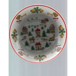 com Collectible Christmas Dessert / Salad Plate THE JOY OF CHRISTMAS 