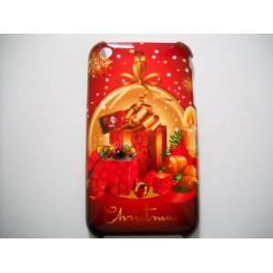  Christmas Gift Designed Hard Case (Red) for iPhone 3G 
