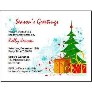  Tree Trimming Christmas Party Invitation